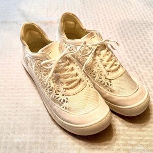 Jambu Sunny Plant Based Lace Sneaker Shoes Women‎ 9W Boho Cottagecore Casual